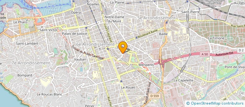 localisation de l'entreprise MONSIEUR GILLES LEVY à MARSEILLE
