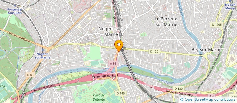 localisation de l'entreprise MONSIEUR GILLES LEVY à SAINT-MANDE