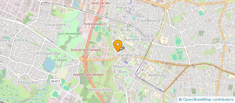 localisation de l'entreprise MONSIEUR GILLES LHERIAU  SAINT-HERBLAIN