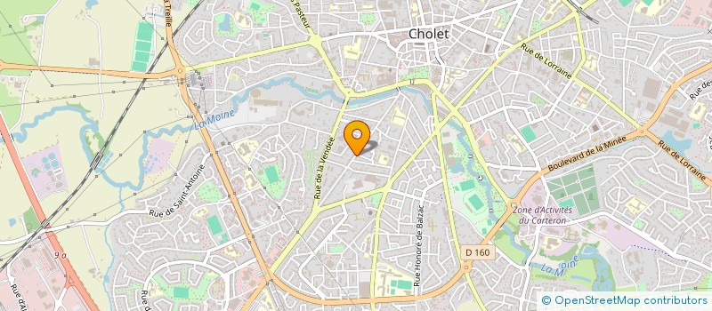 localisation de l'entreprise MONSIEUR GILLES LIAUTARD à CHOLET