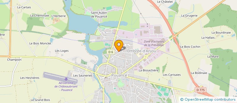 localisation de l'entreprise MONSIEUR GILLES LICOIS à OMBREE D'ANJOU