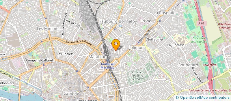 localisation de l'entreprise MONSIEUR GILLES LIOTARD à TOULOUSE