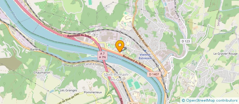 localisation de l'entreprise MONSIEUR GILLES LOEVENBRUCK à VIENNE