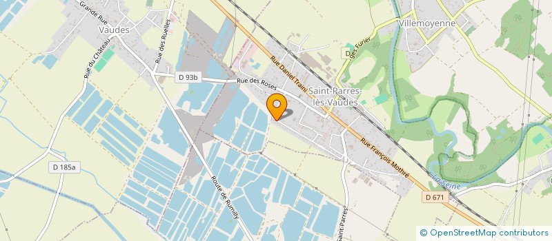 localisation de l'entreprise MONSIEUR GILLES LOHIER  SAINT-PARRES-LES-VAUDES