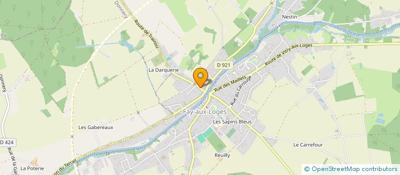 localisation de l'entreprise MONSIEUR GILLES LOISEAU à FAY-AUX-LOGES