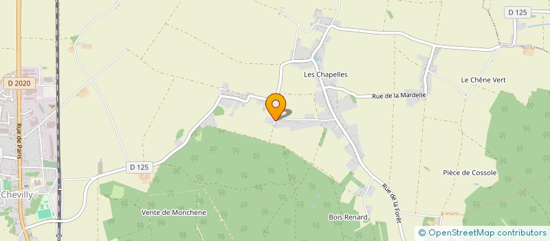 localisation de l'entreprise MONSIEUR GILLES LORPHELIN à CHEVILLY
