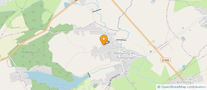 localisation de l'entreprise MONSIEUR GILLES LORTET  REMERING-LES-PUTTELANGE