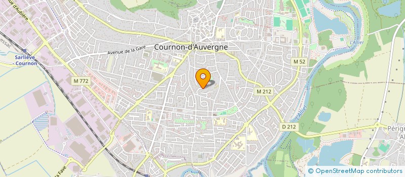 localisation de l'entreprise MONSIEUR GILLES LOTIS  COURNON-D'AUVERGNE