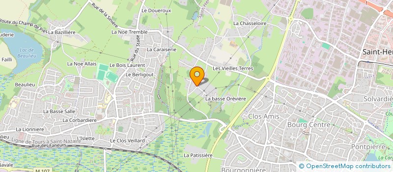 localisation de l'entreprise MONSIEUR GILLES LUCAS  SAINT-HERBLAIN