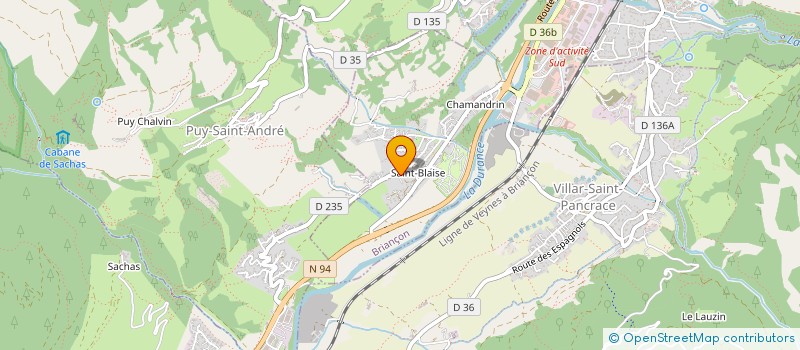 localisation de l'entreprise MONSIEUR GILLES LUCIEN à PUY-SAINT-ANDRE