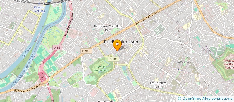 localisation de l'entreprise MONSIEUR GILLES MACAIGNE à RUEIL-MALMAISON