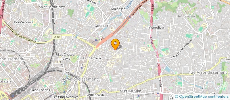 localisation de l'entreprise MONSIEUR GILLES MACALUSO à MARSEILLE 12EME