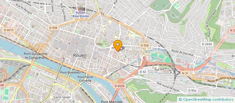 localisation de l'entreprise MONSIEUR GILLES MACLAIR à ROUEN