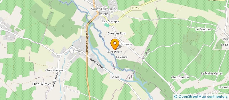 localisation de l'entreprise MONSIEUR GILLES MAGNIE à SAINT-FORT-SUR-LE-NE