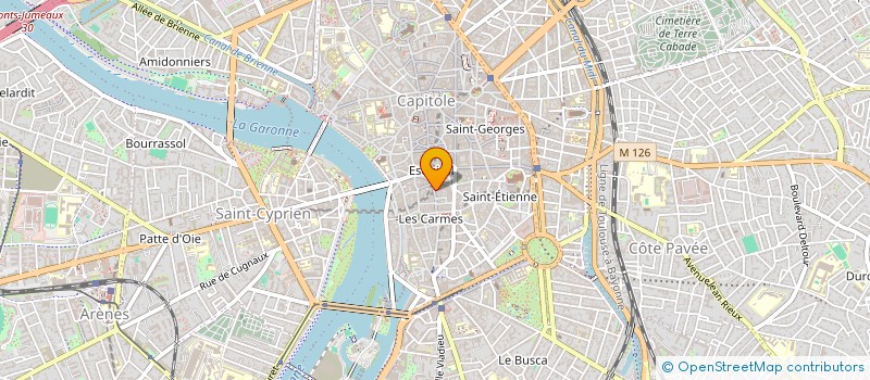 localisation de l'entreprise MONSIEUR GILLES MAGRINI  TOULOUSE