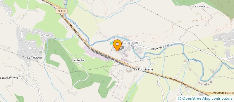 localisation de l'entreprise MONSIEUR GILLES MAIGNAN à CAUCALIERES