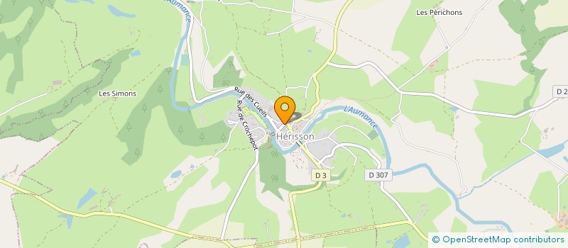 localisation de l'entreprise MONSIEUR GILLES MAILLET à HERISSON