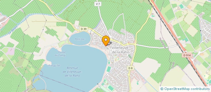 localisation de l'entreprise MONSIEUR GILLES MAISONGROSSE  VILLENEUVE-DE-LA-RAHO