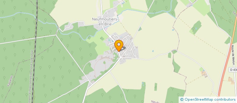 localisation de l'entreprise MONSIEUR GILLES MALACAIN  NEUFMOUTIERS-EN-BRIE