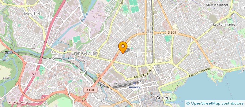 localisation de l'entreprise MONSIEUR GILLES MANCOP à ANNECY