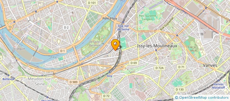 localisation de l'entreprise MONSIEUR GILLES MANTEAU à ISSY-LES-MOULINEAUX