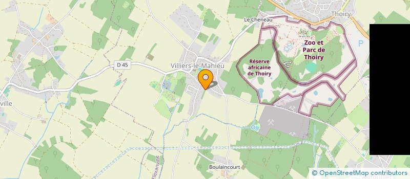 localisation de l'entreprise MONSIEUR GILLES MARCHAL  VILLIERS-LE-MAHIEU