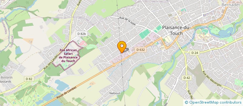 localisation de l'entreprise MONSIEUR GILLES MARCHAND  PLAISANCE-DU-TOUCH