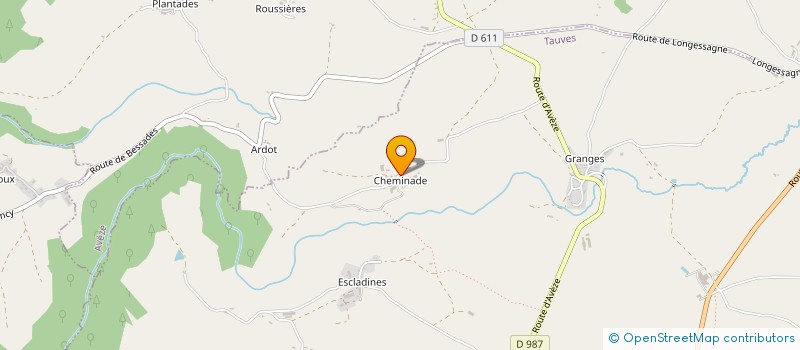 localisation de l'entreprise MONSIEUR GILLES MARCHE  TAUVES