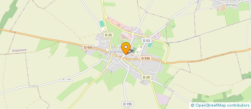 localisation de l'entreprise MONSIEUR GILLES MARCQ à OISEMONT