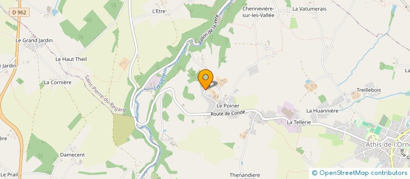 localisation de l'entreprise MONSIEUR GILLES MARIE à ATHIS-VAL DE ROUVRE