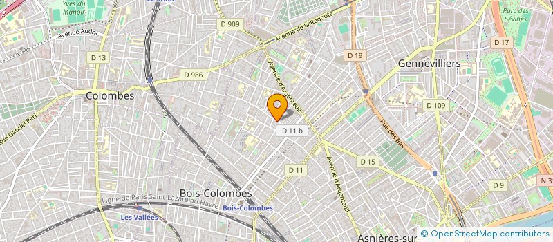 localisation de l'entreprise MONSIEUR GILLES MARIE GEORGES ASTRUC à BOIS COLOMBES