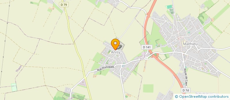 localisation de l'entreprise MONSIEUR GILLES MARISCHAEL  ANISY