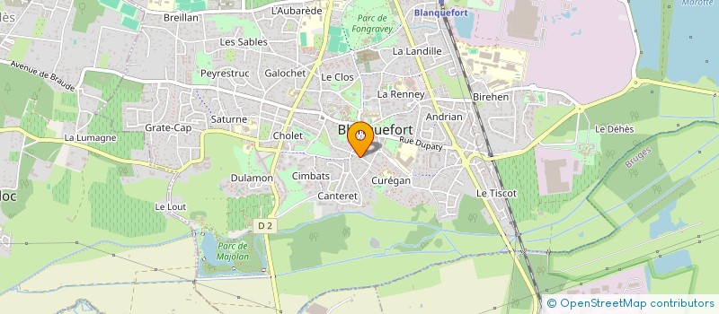 localisation de l'entreprise MONSIEUR GILLES MARISSAL-BOUYSSOU à BLANQUEFORT