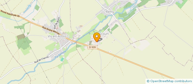 localisation de l'entreprise MONSIEUR GILLES MAROILLE  HAUCOURT