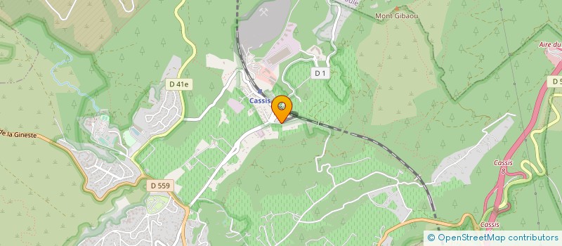 localisation de l'entreprise MONSIEUR GILLES MARQUES  CASSIS