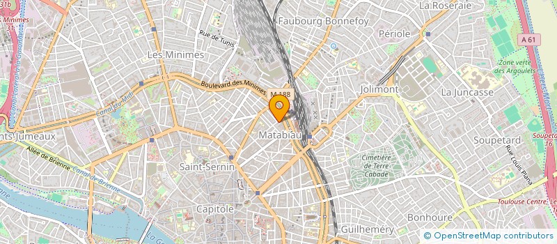 localisation de l'entreprise MONSIEUR GILLES MARQUIE à TOULOUSE