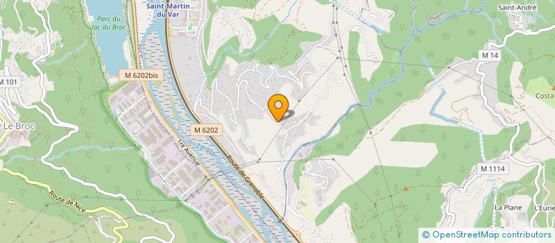 localisation de l'entreprise MONSIEUR GILLES MARROSU  SAINT-MARTIN-DU-VAR