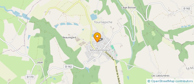 localisation de l'entreprise MONSIEUR GILLES MARTIAL  VITRAC-SAINT-VINCENT