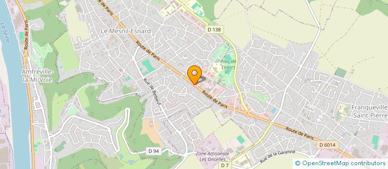 localisation de l'entreprise MONSIEUR GILLES MARTIN à LE MESNIL-ESNARD