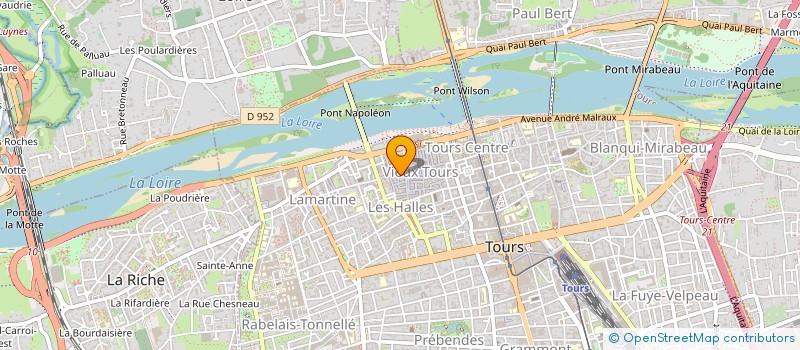 localisation de l'entreprise MONSIEUR GILLES MARTIN à TOURS
