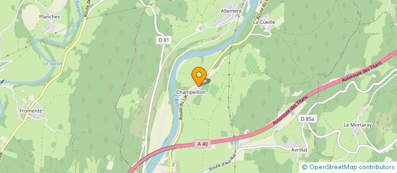 localisation de l'entreprise MONSIEUR GILLES MARTIN à LA SALVETAT-SUR-AGOUT