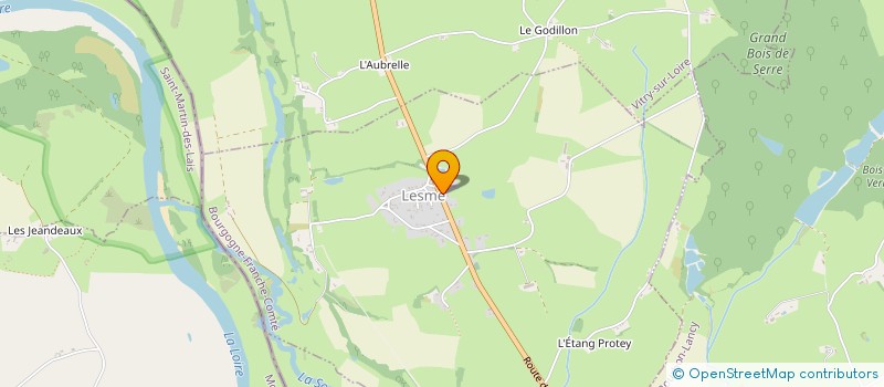 localisation de l'entreprise MONSIEUR GILLES MARTIN  LESME