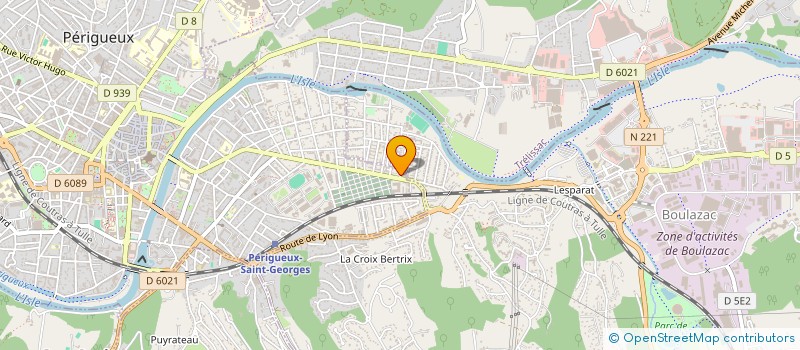 localisation de l'entreprise MONSIEUR GILLES MARTIN à PERIGUEUX