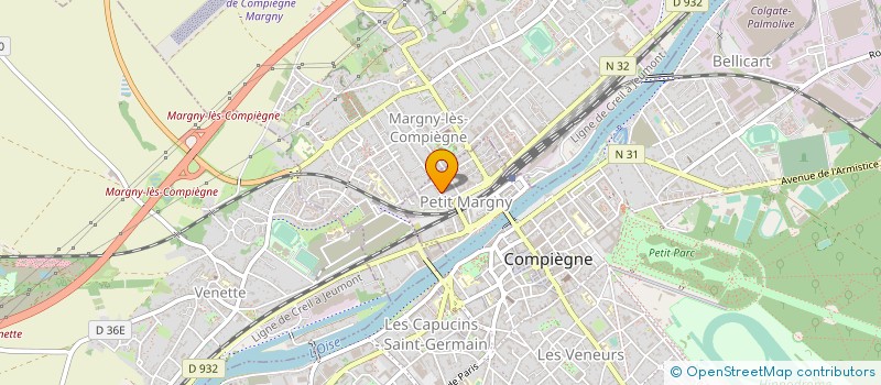 localisation de l'entreprise MONSIEUR GILLES MAS à COMPIEGNE
