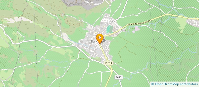 localisation de l'entreprise MONSIEUR GILLES MATHIEU à BAIXAS