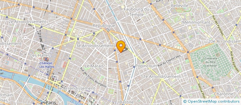 localisation de l'entreprise MONSIEUR GILLES MAUCLAIR  PARIS