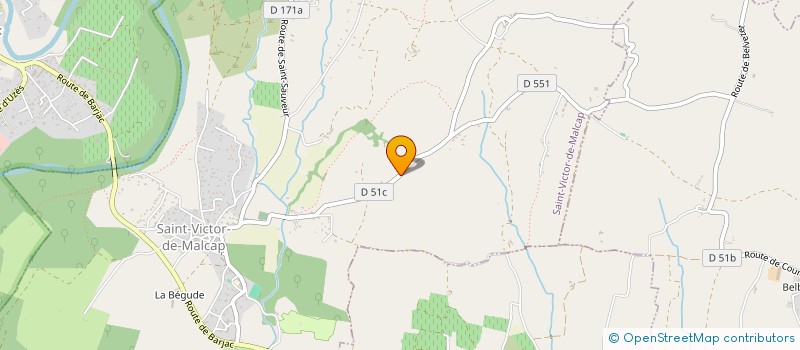 localisation de l'entreprise MONSIEUR GILLES MAUGER  SAINT-VICTOR-DE-MALCAP