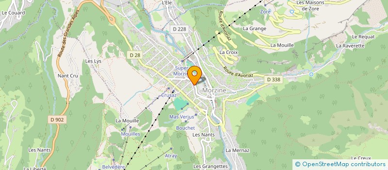 localisation de l'entreprise MONSIEUR GILLES MECHOUD à MORZINE