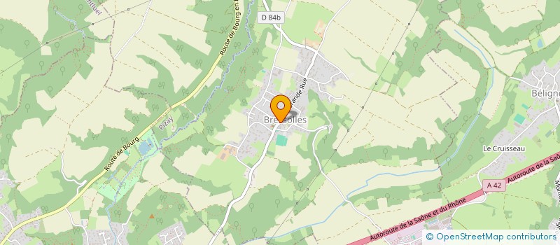 localisation de l'entreprise MONSIEUR GILLES MEDVEDIEFF  BRESSOLLES