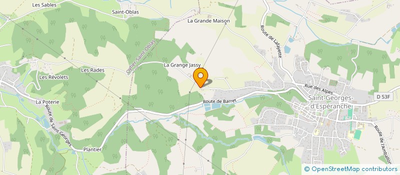localisation de l'entreprise MONSIEUR GILLES MEILLON à SAINT-GEORGES-D'ESPERANCHE